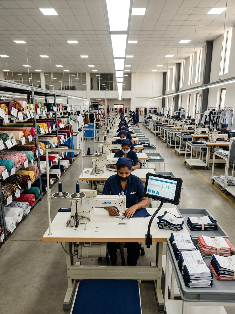 Indian Garment Manufacturing Floor Partnership
